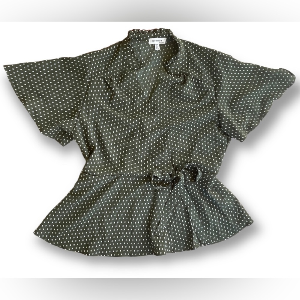 Monteau XLP Olive with cream rectangles